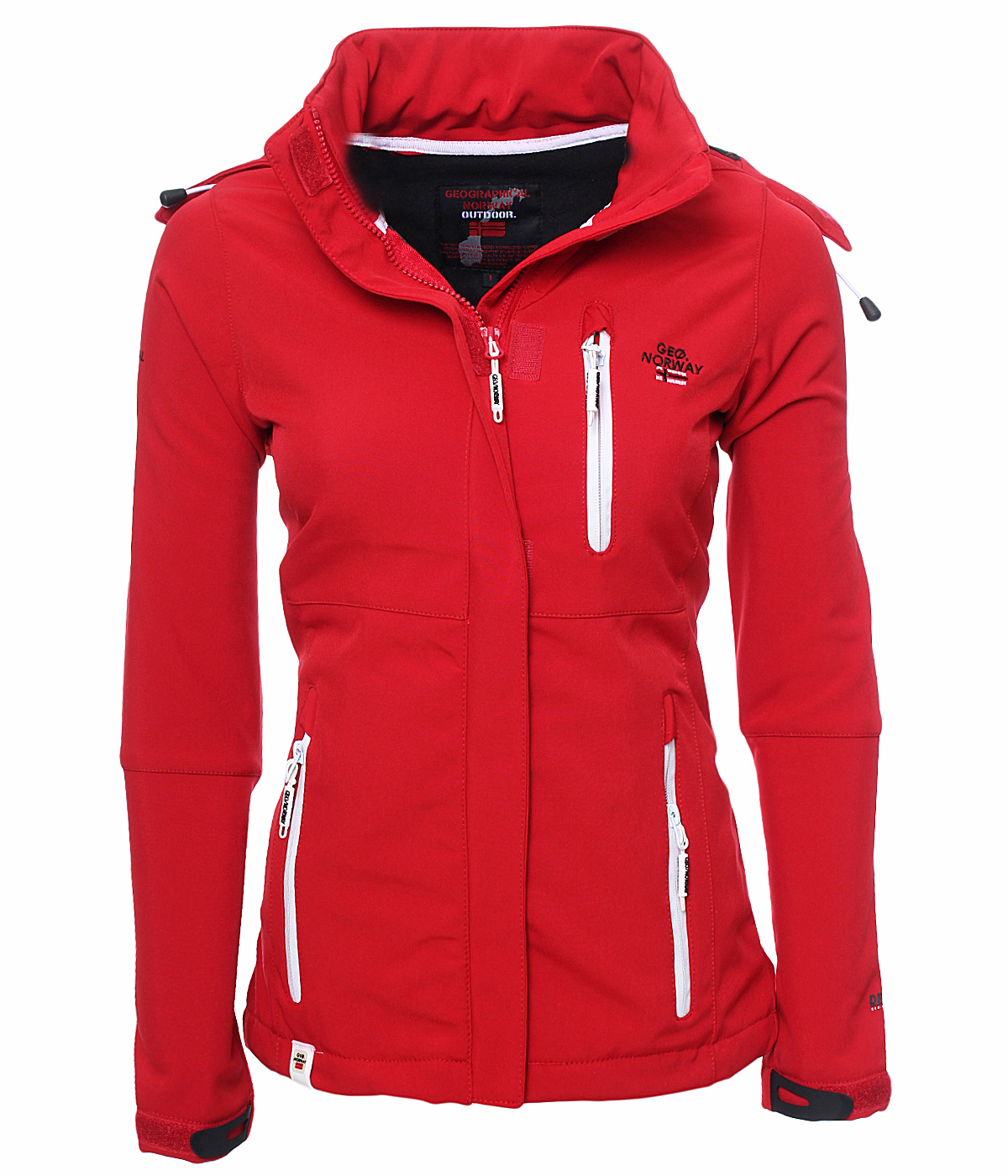 Geographical Norway Tchika Damen Softshell Outdoor Regen Parka Skijacke